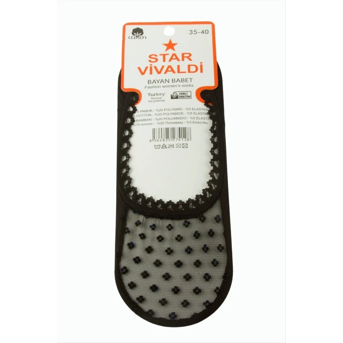 ieg™ Çiçek Dantel Babet Çorap