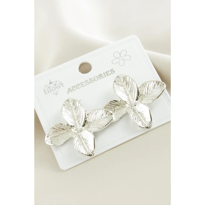 ieg™ Çiçek Metal Küpe