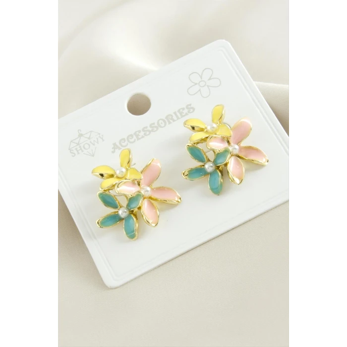 ieg™ Çiçek Mineli Küpe