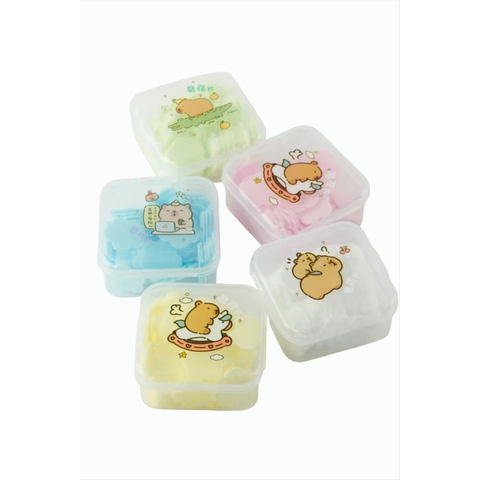 ieg™ Çiçek Şekilli Kutulu Kağıt Sabun