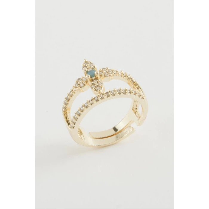 ieg™ Çiçek Zirkon Taşlı Yüzük