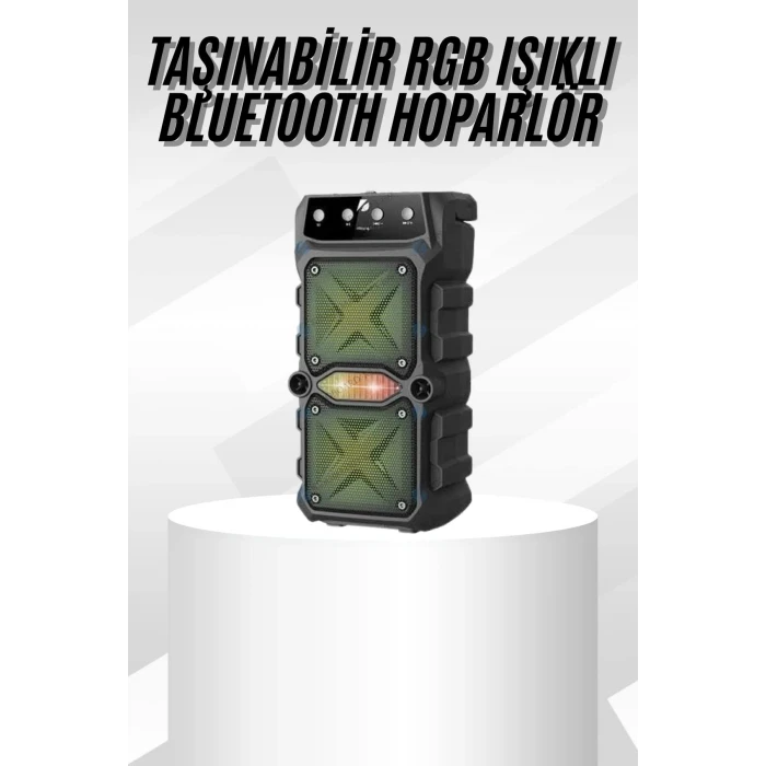 ieg™ Çift Çıkışlı Güçlü Bataryalı Kablosuz Yüksek Ses Kaliteli Bluetooth Hoparlör