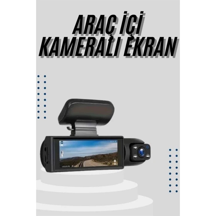 ieg™ Çift Kameralı Araç Kamerası Ön ve Arka Kameralı