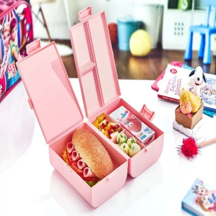 ieg™ Çift Kapaklı Bölmeli Beslenme Kabı