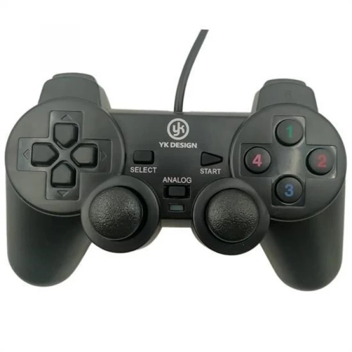 ieg™ Çift Titreşimli Usb Kablolu Oyun Kolu Pc Uyumlu Vibration Gamepad