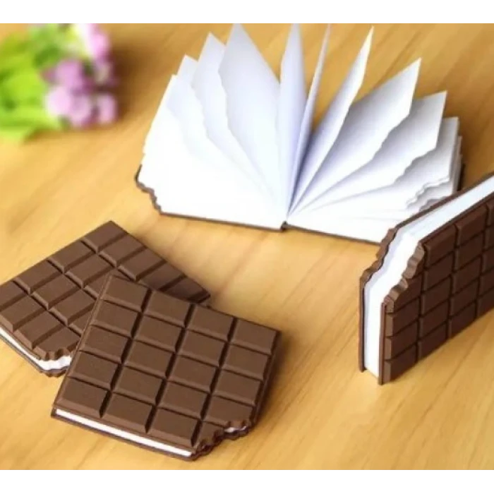 ieg ™ Çikolata Kokulu Harika Kare Çikolata Not Defteri Chocolate Notebook