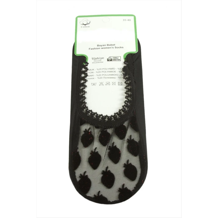 ieg™ Çilek Dantel Babet Çorap