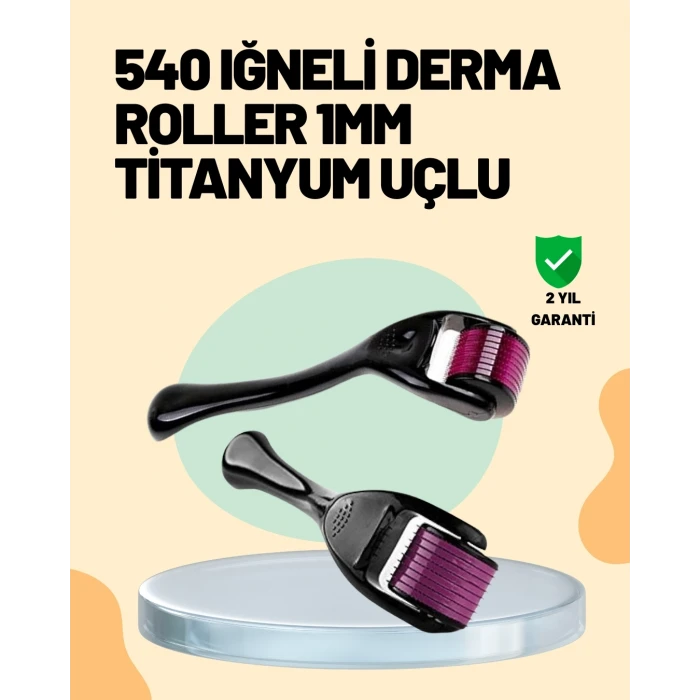 ieg™ Cilt Yenileyici Derma Roller – Mikro İğneli Bakım Aracı