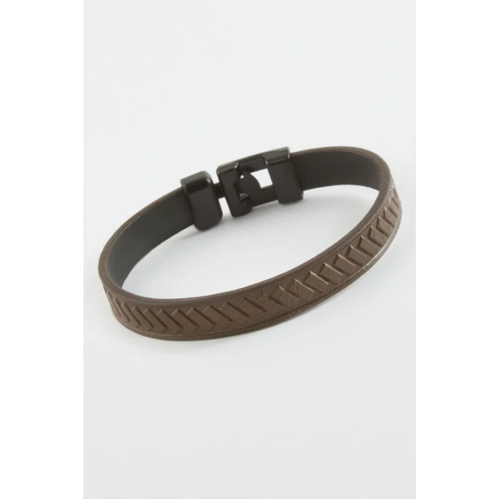 ieg™ Çizgili Kaliteli Suni Deri Bileklik