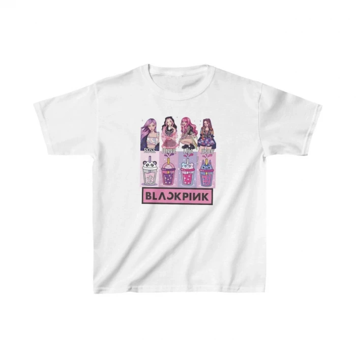 ieg™   Çocuk Baskılı T-Shirt - Beyaz