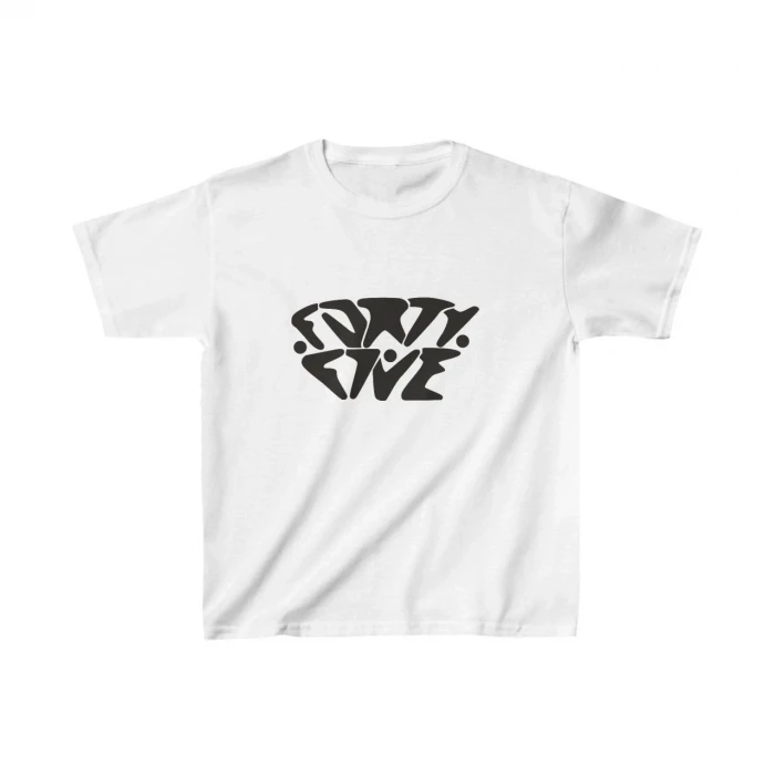 ieg™   Çocuk Baskılı T-Shirt - Beyaz
