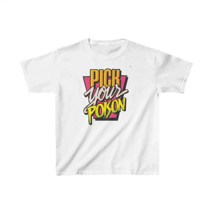 ieg™   Çocuk Baskılı T-Shirt - Beyaz