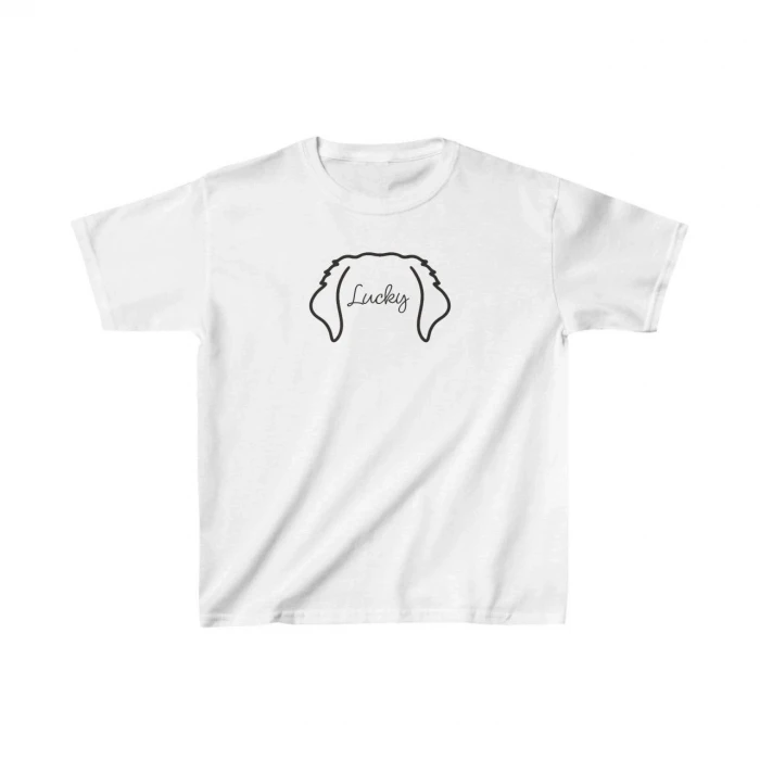 ieg™   Çocuk Baskılı T-Shirt - Beyaz