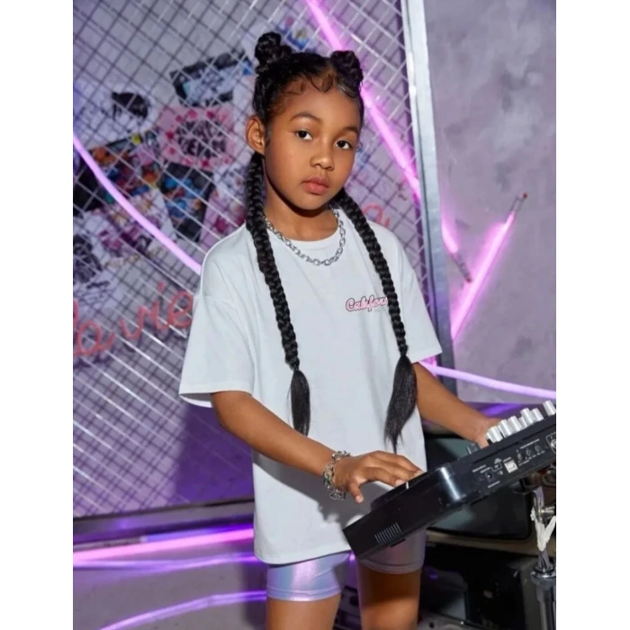 ieg™ Çocuk   Baskılı T-Shirt - Beyaz