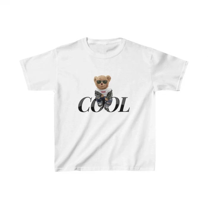 ieg™   Çocuk Baskılı T-Shirt - Beyaz