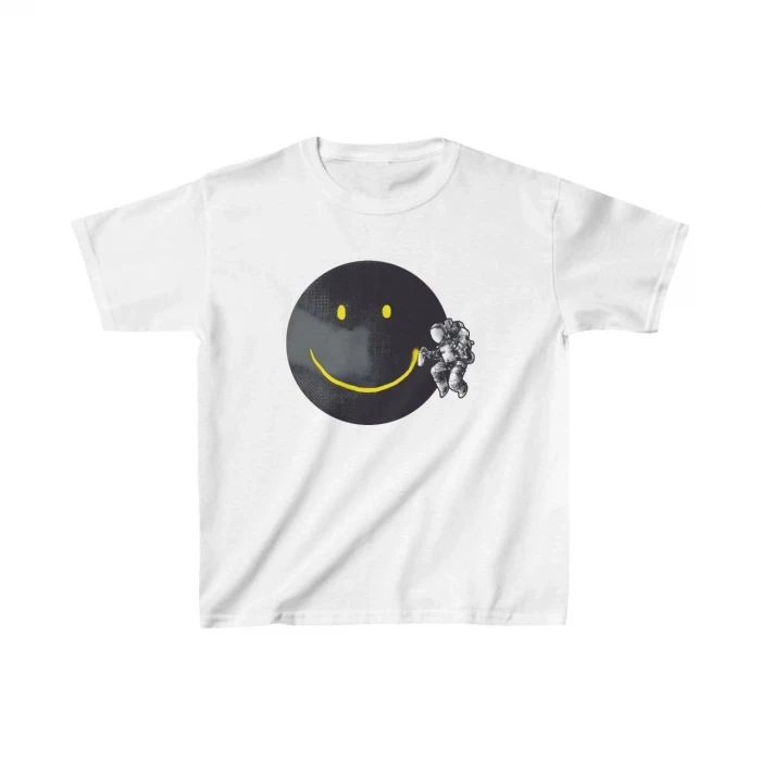 ieg™   Çocuk Baskılı T-Shirt - Beyaz