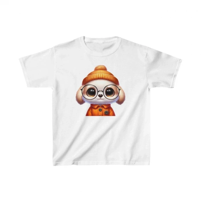ieg™   Çocuk Baskılı T-Shirt - Beyaz