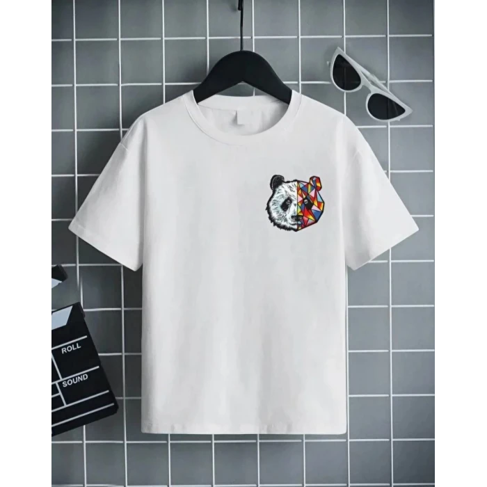 ieg™   Çocuk Baskılı T-Shirt - Beyaz