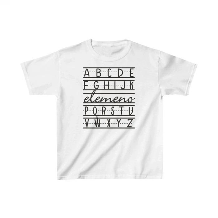 ieg™   Çocuk Baskılı T-Shirt - Beyaz