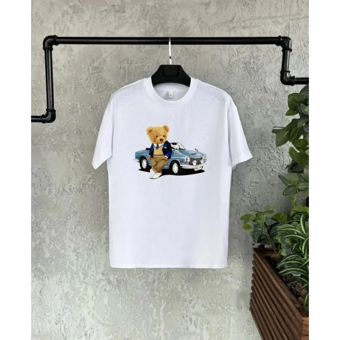 ieg™   Çocuk Baskılı T-Shirt - Beyaz