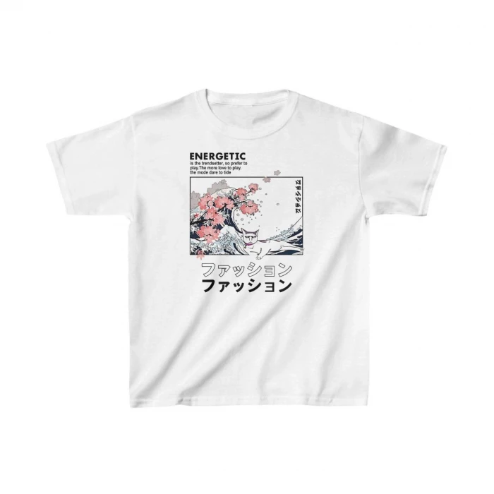 ieg™   Çocuk Baskılı T-Shirt - Beyaz