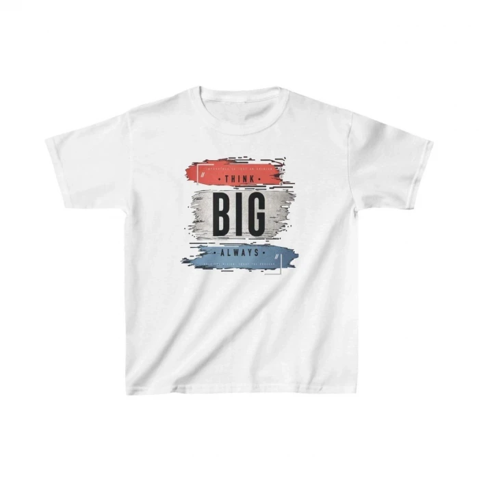 ieg™   Çocuk Baskılı T-Shirt - Beyaz