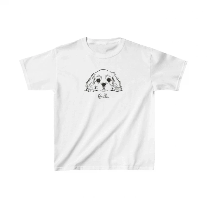 ieg™   Çocuk Baskılı T-Shirt - Beyaz