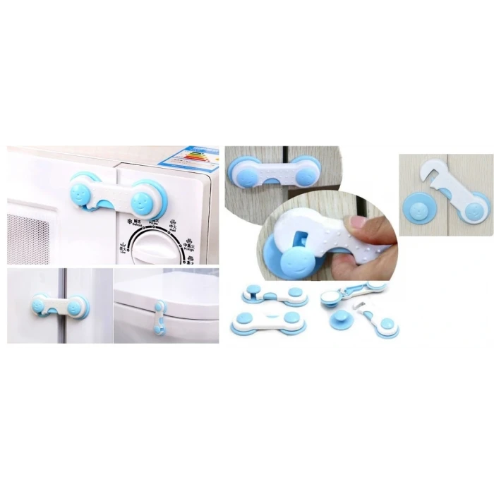 ieg™ Çocuk Koruma Kilidi - Geçmeli 2 Adet Dolap Kilidi
