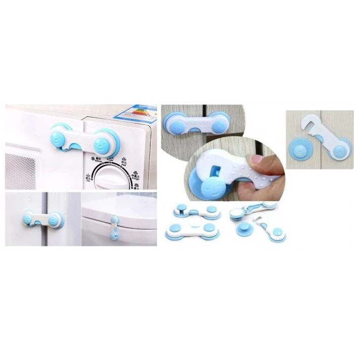 ieg™ Çocuk Koruma Kilidi - Geçmeli 2 Adet Dolap Kilidi