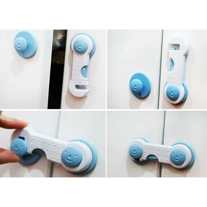 ieg™ Çocuk Koruma Kilidi - Geçmeli 2 Adet Dolap Kilidi