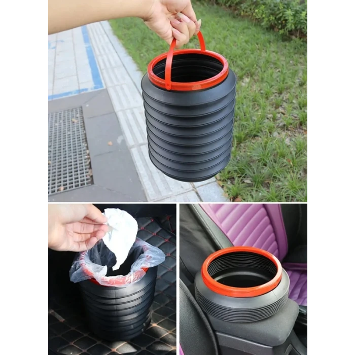 ieg™ Çok Amaçlı Katlanabilir Araç İçi Kova