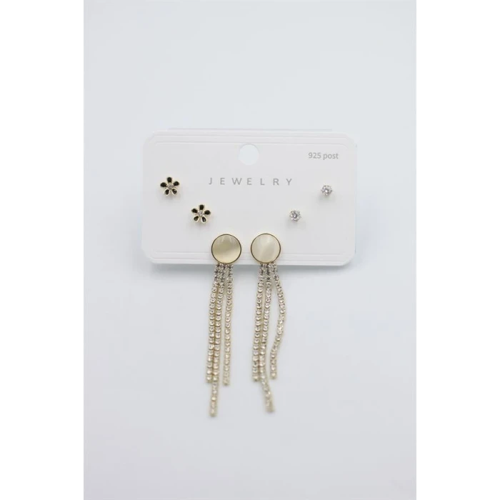 ieg™ Çoklu Set Küpe - Altın