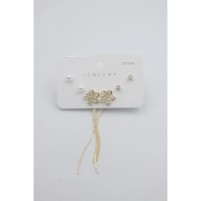 ieg™ Çoklu Set Küpe - Altın