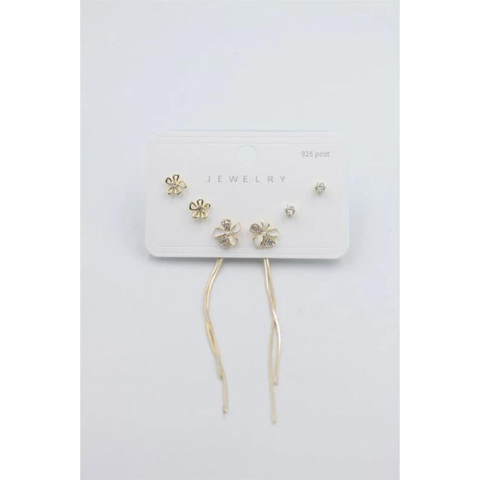 ieg™ Çoklu Set Küpe - Altın