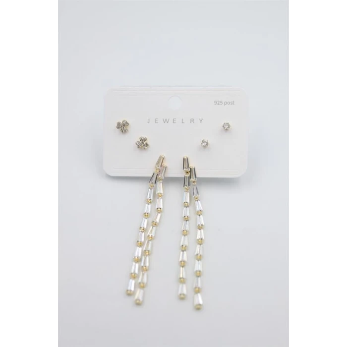 ieg™ Çoklu Set Küpe - Altın