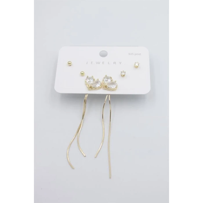 ieg™ Çoklu Set Küpe - Altın