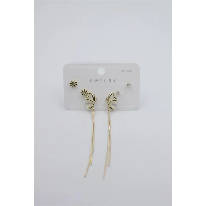 ieg™ Çoklu Set Küpe - Altın