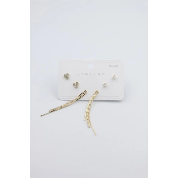 ieg™ Çoklu Set Küpe - Altın