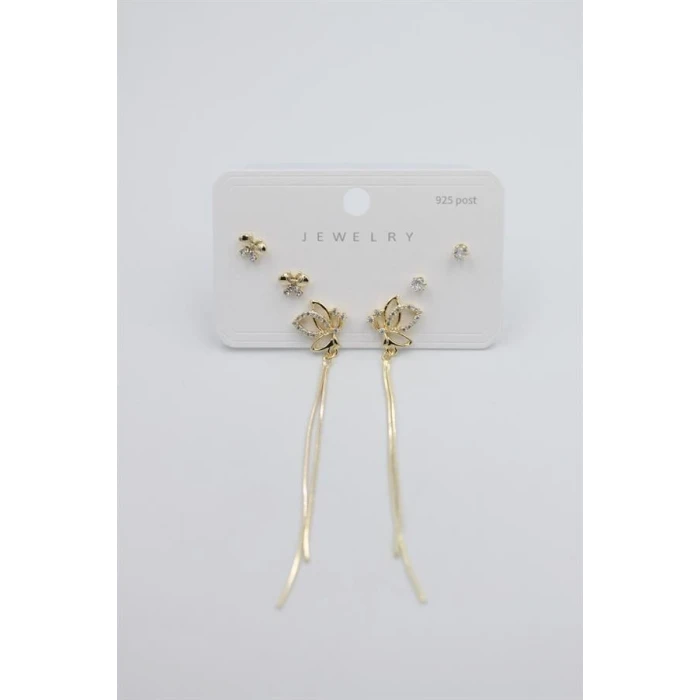 ieg™ Çoklu Set Küpe - Altın