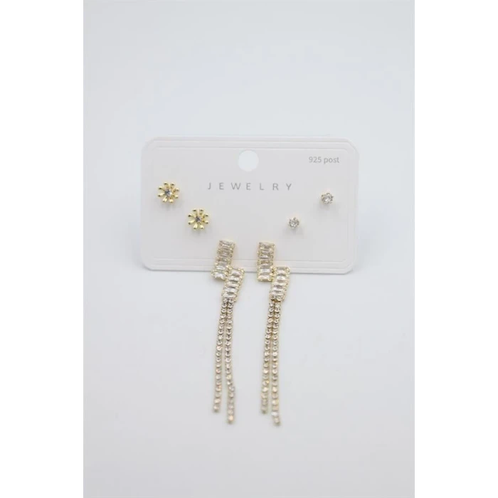 ieg™ Çoklu Set Küpe - Altın