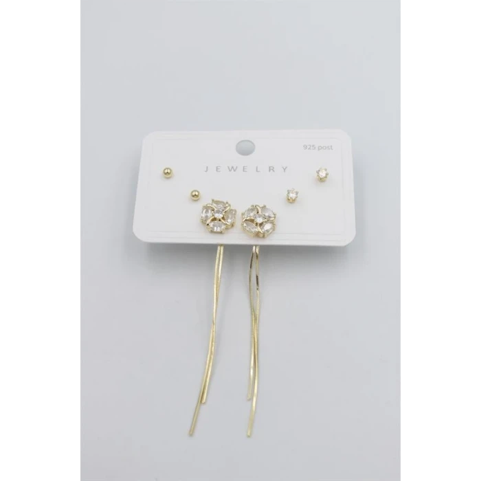 ieg™ Çoklu Set Küpe - Altın