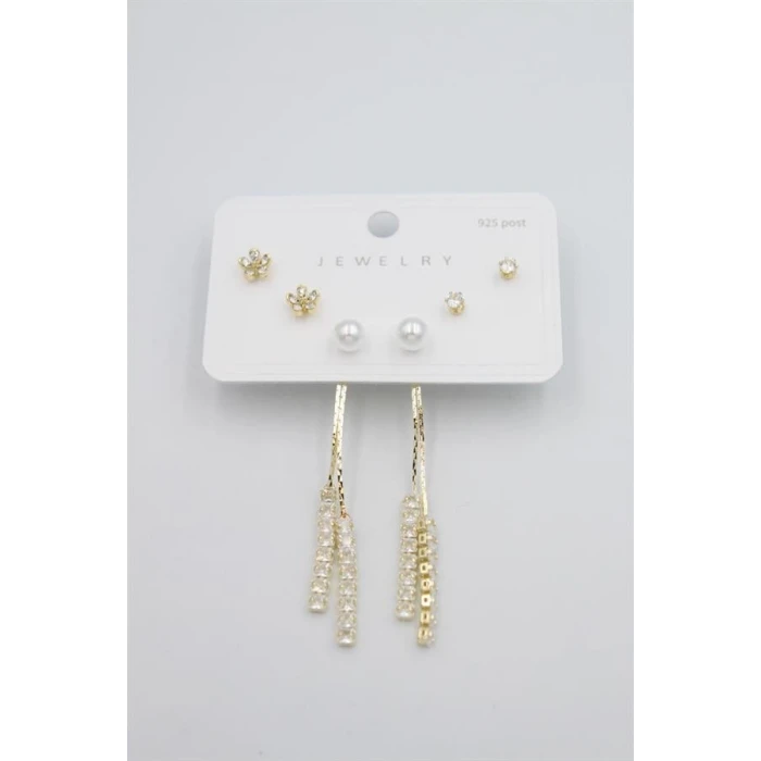 ieg™ Çoklu Set Küpe - Altın