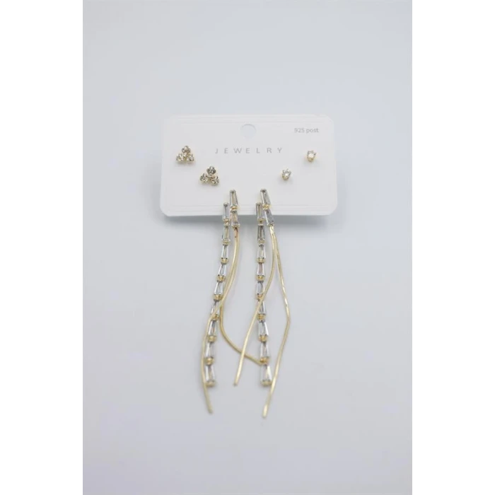 ieg™ Çoklu Set Küpe - Altın