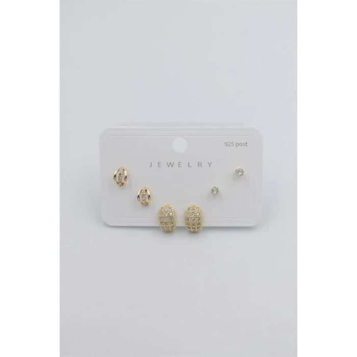 ieg™ Çoklu Set Küpe - Altın