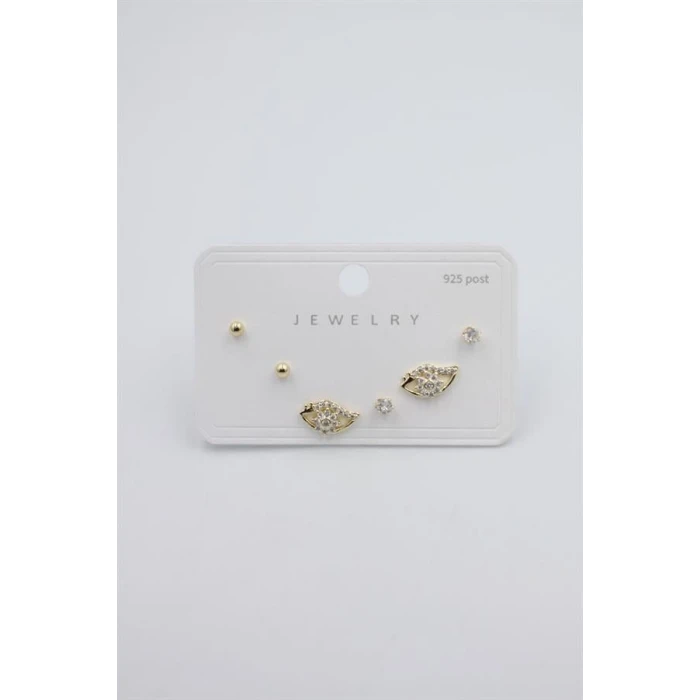 ieg™ Çoklu Set Küpe - Altın