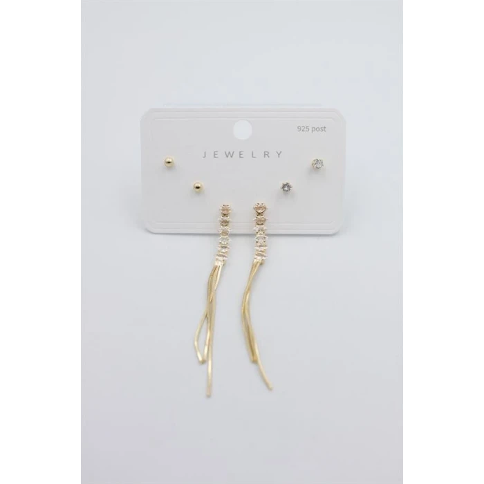 ieg™ Çoklu Set Küpe - Altın