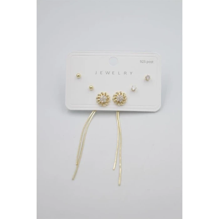 ieg™ Çoklu Set Küpe - Altın