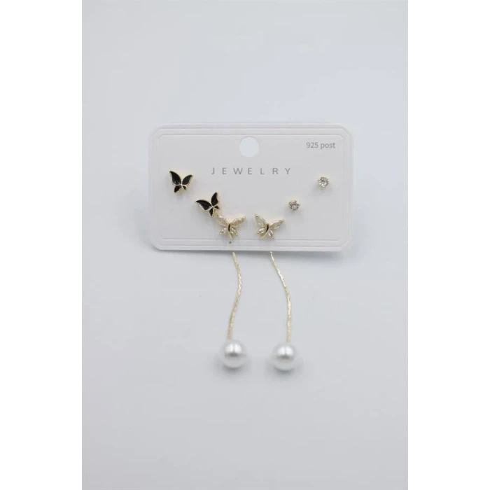 ieg™ Çoklu Set Küpe - Altın