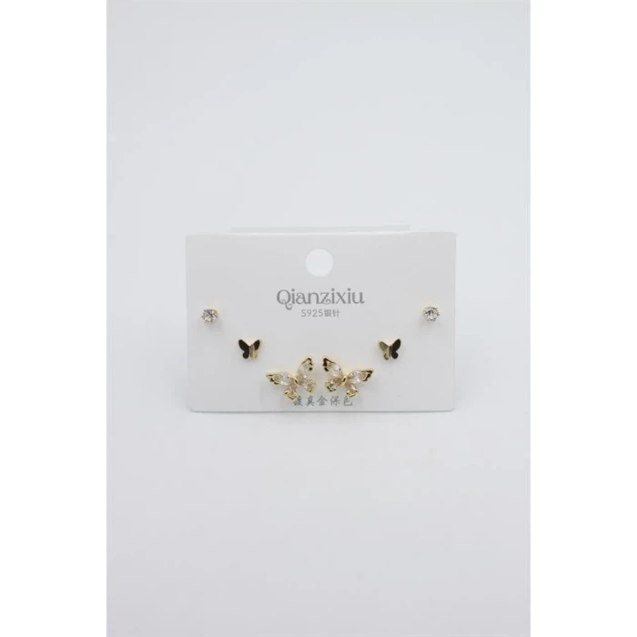 ieg™ Çoklu Set Küpe - Altın