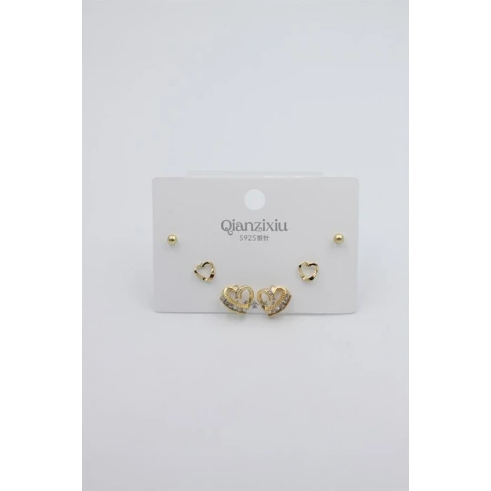 ieg™ Çoklu Set Küpe - Altın